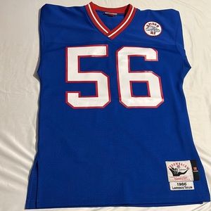 1986 Authentic Throwback Lawrence Taylor Giants Jersey